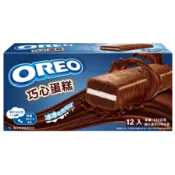 【OREO】 巧心蛋糕 濃郁巧克力奶油夾心 12入獨立包裝 零食蛋糕棒 Bolu Soft Cake