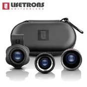 【PChome 24h購物】Lifetrons 3IN1 多功能手機鏡頭組 ( 微鏡+廣角+魚眼 )