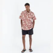 HURLEY｜男 OAO LIDO STRETCH SS 短袖襯衫