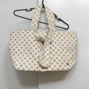 a la sha 可愛圓點手提包 肩背包 手提袋