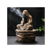 (店+)悟無相禪者陶瓷鎏金香爐 小盤香爐 2-4小時薰香 可批發香薰爐茶道擺飾藏香 茶道 香道工藝品