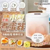 (可開發票/報價單）小型煮蛋器 蒸蛋器 煮蛋器 110v 便攜智能煮蛋器 早餐機 煮蛋機 蒸蛋機 電動煮蛋器 多功能早餐