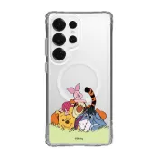 【TOYSELECT】Disney經典-小熊維尼與朋友們防摔透明SAMSUNG手機殼