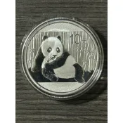 2015 年版中國熊貓紀念銀幣一盎司999銀