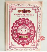 正版 OPEN小將 系列 造型 卡片 小卡 生日卡 萬用卡 禮物卡 信紙 OPEN將 OPEN醬 7-11 寶石