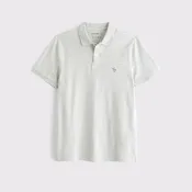 AF 麋鹿 A&F 熱銷刺繡麋鹿短袖Polo衫-灰色