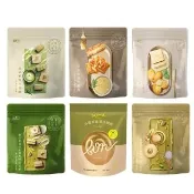 【盛香珍】職人系x立袋餅乾(艾許奶油千層酥/抹茶歐蕾巧克酥/海鹽開心果曲奇/SOMA烏龍茶)-任選3包 