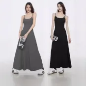 2026甜辣妹無袖收腰露背吊帶洋裝女夏季純欲氣質魚尾包臀裙