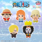 日版 ONE PIECE 航海王 第一彈 景品娃 努努 娃娃 吊飾 魯夫 娜美 布魯克 非現貨