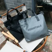 無限極台灣館 潮流ESSENTIALS托特包男女軟皮質單肩包美式FOG斜挎包電腦手提包