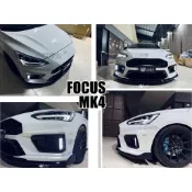 小亞車燈-全新 福特 FOCUS MK4 升級 AWK FocusSoul RS-R 前保桿 含 前下巴 總成