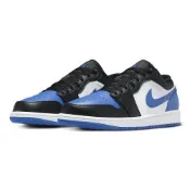 (店+)【NIKE 耐吉】Air Jordan 1 Low Bred Toe 黑藍白腳趾 男鞋 休閒鞋 553558-140553558-140