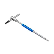 ASA 螺旋T型六角扳手-3mm THR-3(台灣製/防滑+一般六角/三叉快速六角板手/滑牙)