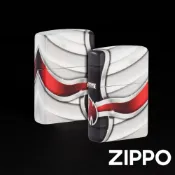 [隔日到貨] ZIPPO 防風打火機 經典火焰環繞 49357 純銅 美國製 煤油打火機