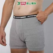 愛買線上購物 M-MEN'S NON-NO竹炭織帶平口褲(M~2L)台灣製 男內褲 四角褲 透氣排汗【愛買】