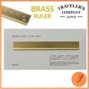 TRAVELER'S COMPANY 黃銅直尺 純黃銅 42167006