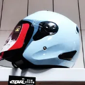 強力安全帽【CBR S-7 ARAI ram4 天水藍】 3/4罩安全帽