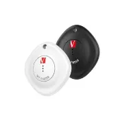 【Verbatim 威寶】MyFinder Tracker 藍牙追蹤器 2入裝 黑白組(MyFinder 藍牙防丟器 追蹤器 Tracker)