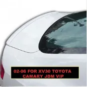適用 02-06 XV30 CAMARY JDM VIP 擾流M3 小尾翼 素材