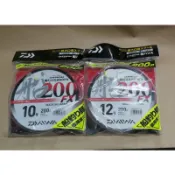 DAIWA 大和 D．FRON 船 200FX  12號 碳纖線 200米 卡夢線 前導線 子線