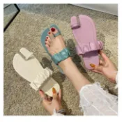 銀聯網日用品生活館 tabi分趾鞋分趾涼鞋女平底新款夏季ins潮仙女風一