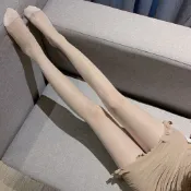 EFP大美人○秋冬甜美可愛減齡15D少女網紅攝影小圓點包芯絲絲襪褲襪~175cmOK!黑白奶白