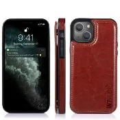 【IN7】iPhone 13 mini 5.4吋 雙扣系列插卡背蓋手機保護殼