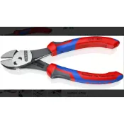 (店+)【knipex K牌】特價 Knipex 73 72 180 F TwinForce雙鉸接斜口鉗(自動復位彈簧版)
