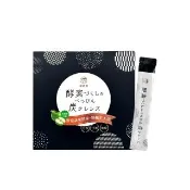 即期品【炭輕盈】纖淨酵素粉EX 15包x1盒(生物炭/酵素/纖維粉/多穀麴/乳酸菌/蔬果酵素/順暢/代謝/分解)