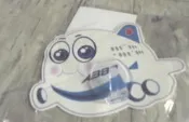 中國南方航空 飛機圖案 --隨意貼 無痕掛勾