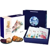 【小旭山脈】綜合水果乾禮盒-4種風味-3盒(中秋節 年節禮盒伴手禮盒)