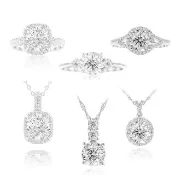 【AURORA 歐羅拉】GIA 50分 D color 18K金 PT950 天然鑽石戒指 墜鍊(多款任選)