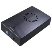 伽利略 35C-U3B USB 3.2 Gen 1 硬碟外接盒  / 支援Win11 內建風扇 (空盒)