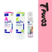 【法國 維克 Virbac】新艾樂美/舒碧婷 250ml/全膚樂 犬貓專用乾洗慕斯 200ml｜洗毛精 乾洗 狗 貓
