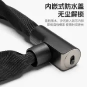 【熱賣】金鐗鏈條鎖鏈自行車電動車摩托車防盜鎖家用大門鐵門防盜鏈條鎖【緊俏】