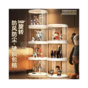 (店+)透明展示櫃 玻璃展示櫃 公仔櫃 模型櫃 收納櫃 置物櫃 旋轉樂高手辦展示柜玩具收納柜透明亞克力架子模型展示架置物柜