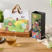 【茶食光光】玉山焦糖烏龍茶煎餅(蛋奶素)(12入盒)