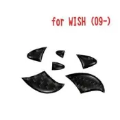 方向盤 For 09-17 TOYOTA WISH 真碳纖維 實體嵌入方向盤 原廠徽章 貼紙