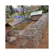 (店+)可開發票📣走地雞籠 鐵網雞籠跑道養雞隧道籠子農場戶外溜達雞籠子庭院農家用散養