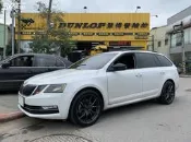 Atmos X Wheels X07 18吋旋壓鋁圈 5孔112 5孔114 平光灰 Skoda Octavia 實裝圖