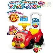 日本🇯🇵正版ANPANMAN 麵包超人 旋律滑步車（可推可坐・附收納座墊）