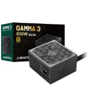 (店+)【MONTECH】君主 GAMMA 3 850W 金牌 直出 ATX3.1 PCIe 5.1 全日系 電源供應器(5年保)