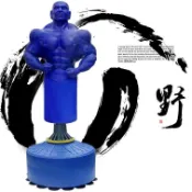 Lok Lok pets 出氣筒 人形沙包 硅膠人型拳擊沙袋仿真人立式沙包不倒翁成人拳靶兒童散打運動器材