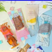 〖 8*19粉色小兔包裝袋〗雪糕機封袋 手工冰棒包裝袋 食品級 家用冰棒塑膠袋 自製冰淇淋袋 甜筒包裝袋 雪糕 木棒