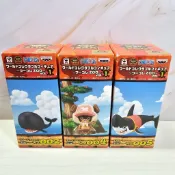 🍎動物園1．WCF｜公仔．拉布小時候 喬巴 梅卡洛 白星寵物鯊｜航海王｜正版日版金證（WZ ZOO）