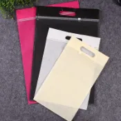H的私人客製 客製化 夾鏈袋 拉鏈袋 包裝袋 【97%好評率】服裝袋 塑料包裝裝衣服手提無紡布自封透明袋 子拉鍊款定製印