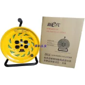 *含稅《驛新五金》新E代過載斷電型三芯電纜輪座30米/50米 自動斷電型 電火輪座 安全延長線 電源器線組 台灣製