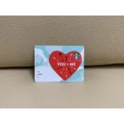 星巴克 STARBUCKS 菲律賓 2019 you + me 造型卡 異形卡 限量 隨行卡 儲值卡 卡片 星巴克卡