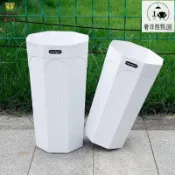 奢菲雅 全網低價 北歐風新款高圓筒樹脂花盆大號客廳高級感橡皮樹金錢樹大綠植花盆 SFY12-24 快速出貨 公司貨