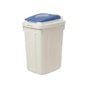 (店+)【KEYWAY 聯府】分類附蓋垃圾桶42L-1入(附蓋垃圾筒 環保回收桶)